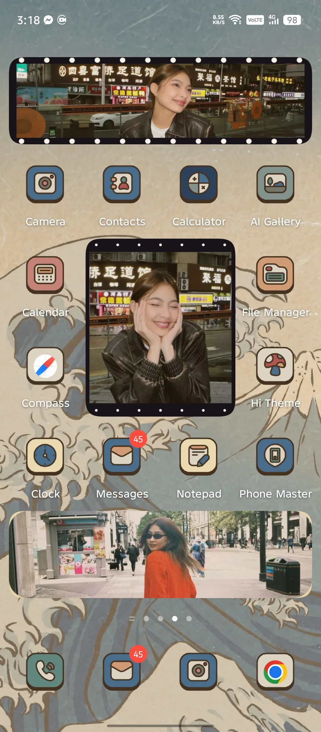 Memora widget setup screen